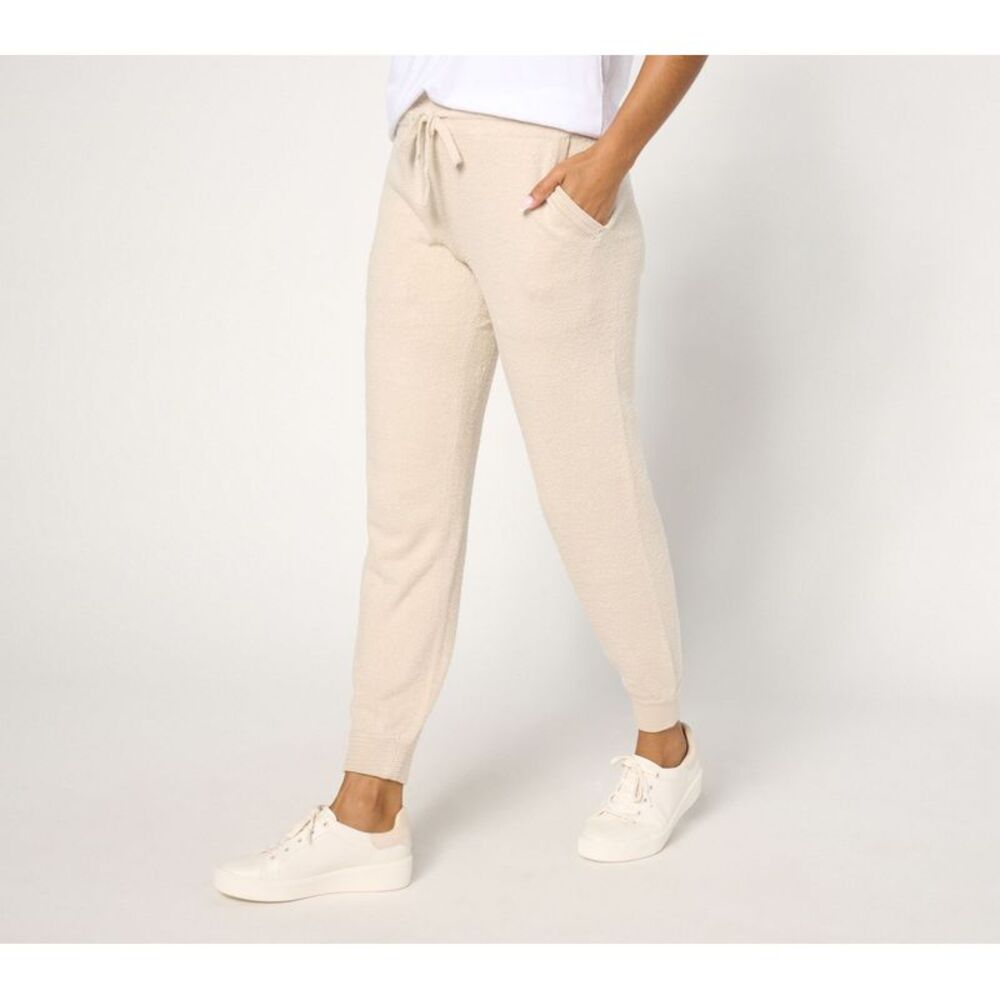 Barefoot Dreams Women's Plus Sz Pants 1X Tall CozyChic Lite Core Gray A663646
